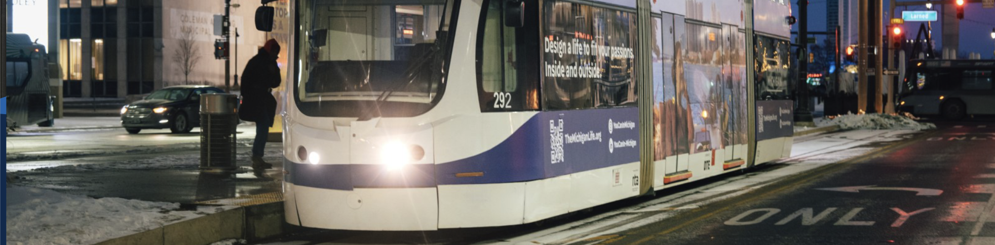 Qline at night