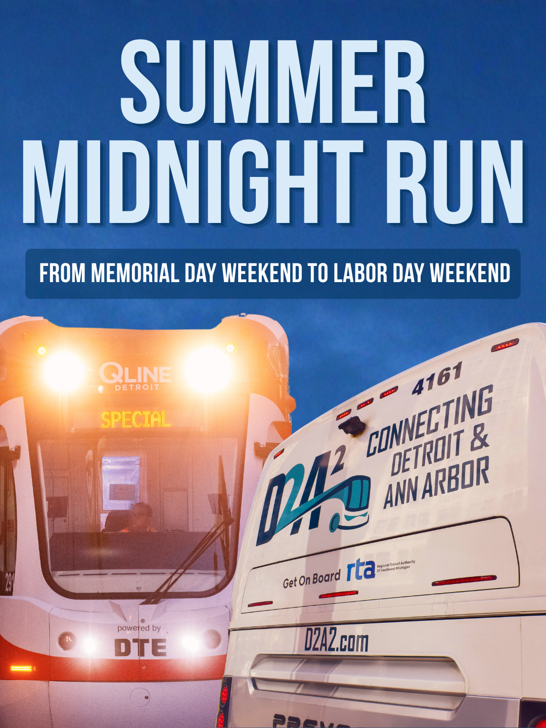 Stay Out Late with Extended Summer Hours for D2A2 & QLINE 