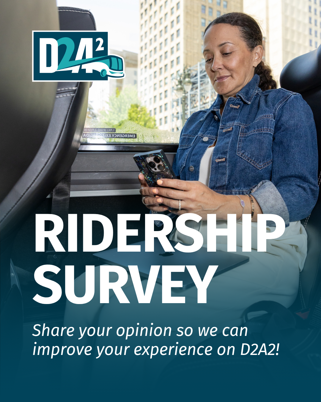 Take the D2A2 Rider Survey